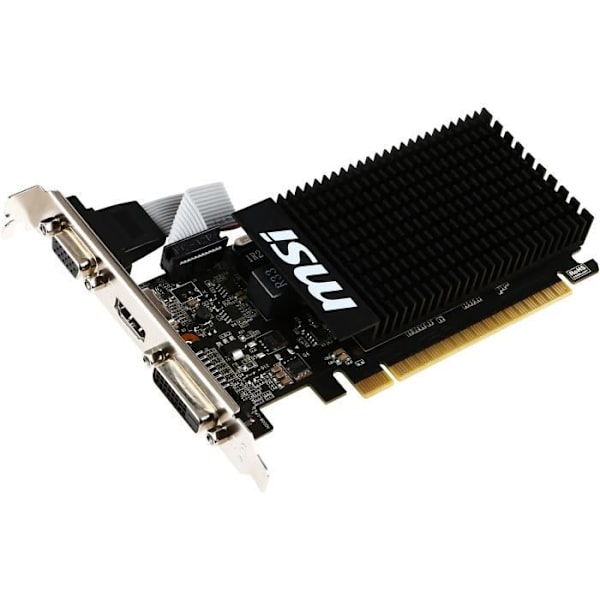 MSI Grafikkort GeForce GT 710 2GB DDR3