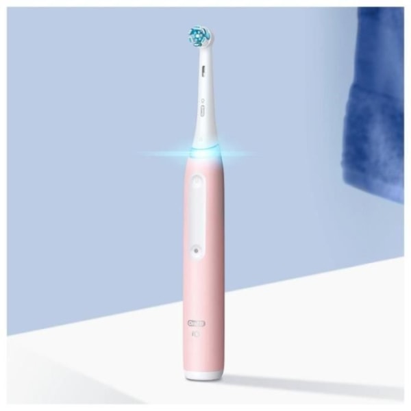 Elektrisk tandborste - ORAL-B - iO3 - Rosa - 3D oscillo-rotation/pulsering - Batteridriven