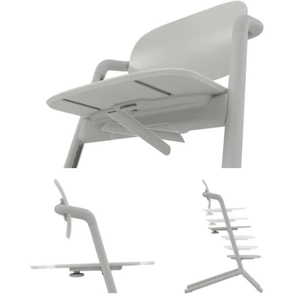 Lemo 2 Skalbar och justerbar barnstol - CYBEX - Mockagrå