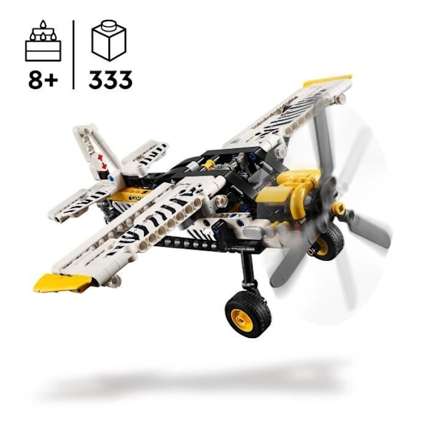 LEGO Technic 42198 Bush Plane - Byggspel för 8-åriga pojkar