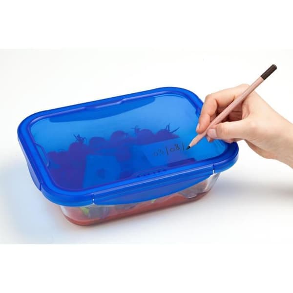 Rektangulär låda med lock - PYREX - 1451026 - 20 x 15 cm - 800 ml - Cook & Go - Borosilikatglasbas