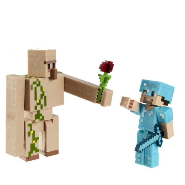 Minecraft Create-A-Block Box-sortiment - 8 cm figurer - från 6 år och uppåt - MINECRAFT - GTT53 - slumpmässig modell
