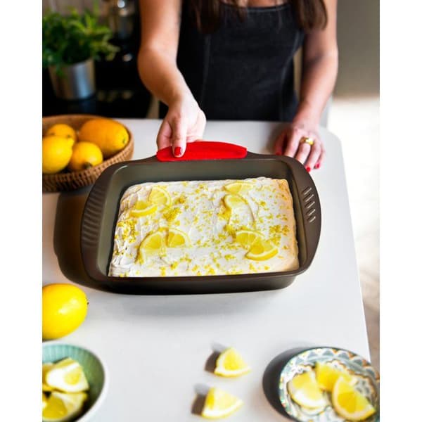 Bakform - PYREX - 1452052 - Rektangulär - Stål - 30 x 24 cm