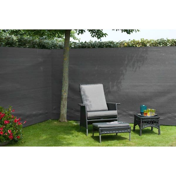 Insynsskydd - NATURE - 200 g - 1,2 x 25 m - Antracit