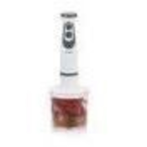 Mixersats - DOMO - DO1089M - 600 W - Variabel hastighet + Turbo - Stavmixer, visp, hackare, graderat glas - Vit