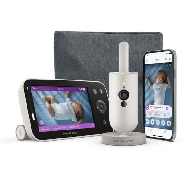 Videobabyvakt - PHILIPS AVENT - Premium ansluten - SCD971/26
