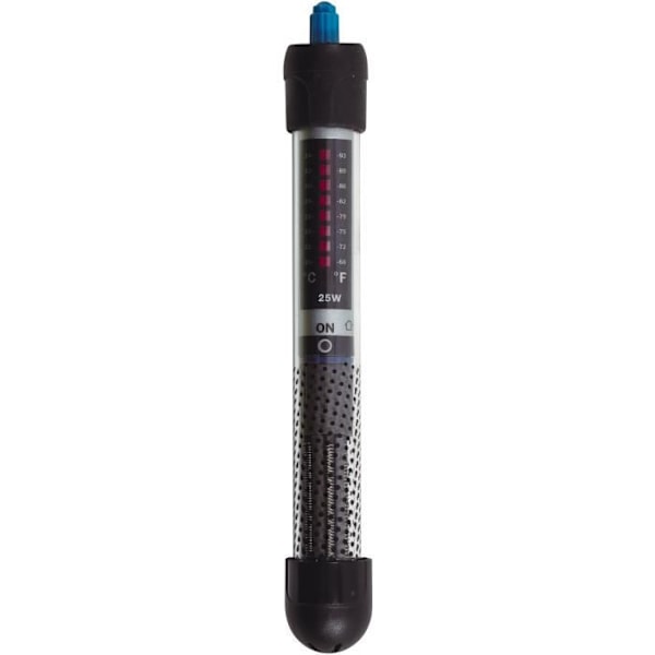 Akvarievärmare - ZOLUX - Värmare 25 - 25 W - Längd 23 cm - För 20 till 50 liter