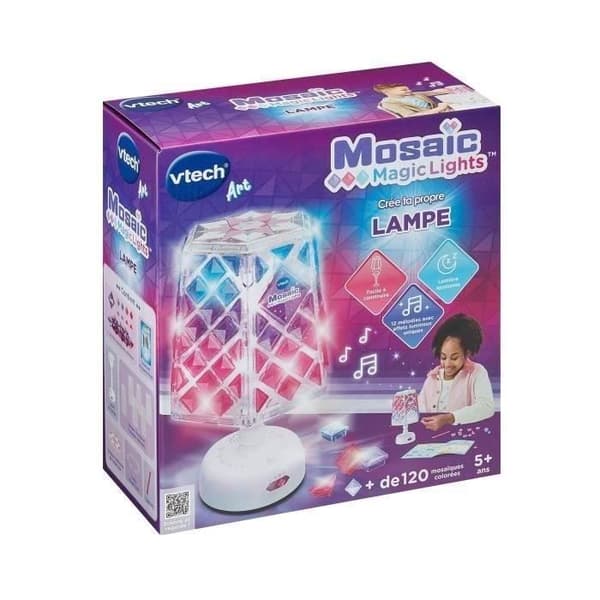 VTECH - MOSAIKMAGISKA LJUS - LAMPA - Flerfärgad