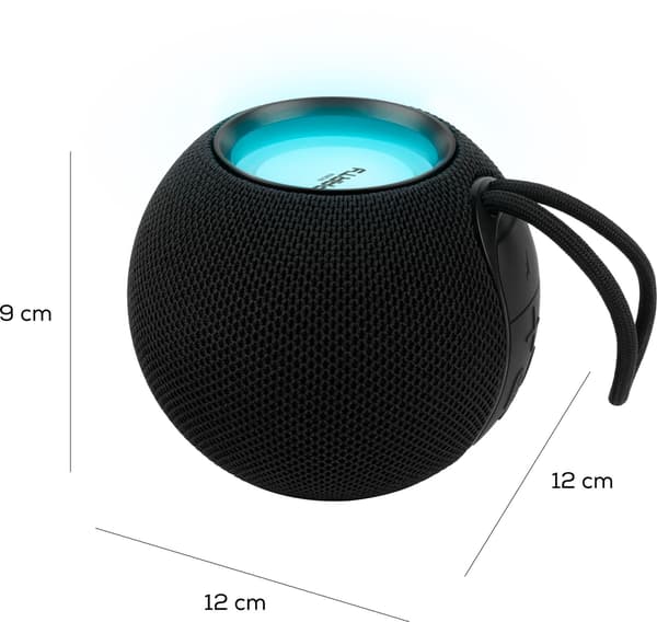 Lysande Bluetooth-högtalare - BIGBEN PARTY - Svart