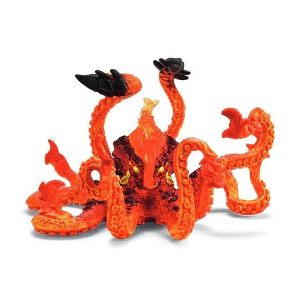 Lava Octopus vs Ice Bug Duo-figurer, SCHLEICH 70826 Eldrador Creatures, För barn i åldern 6 år