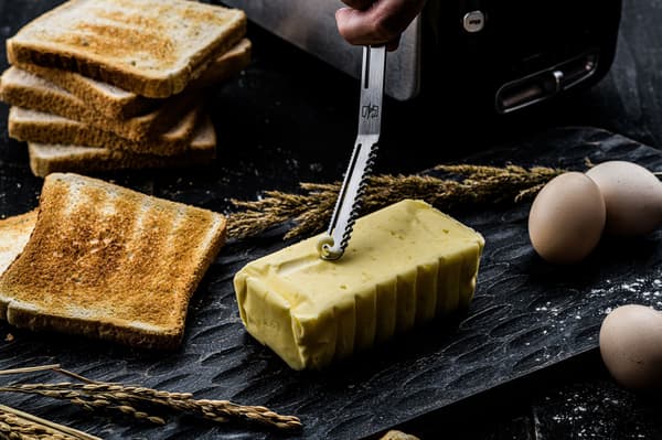 Ost- och smörknivset - LIFESTYLE - Rostfritt stål - 6 delar - Silver