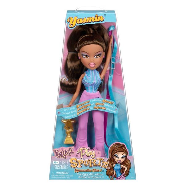BRATZ - Bratz Play Sportz - Yasmin - Gymnast Modedocka