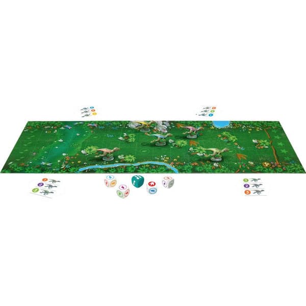 Partyspel - ASMODEE - Raptor Race - 2 till 6 spelare - Från 8 år - Inomhus