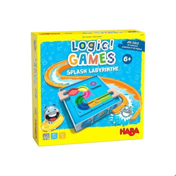Logik! SPEL: Splash labyrint