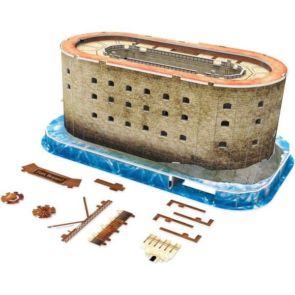 3D-pussel - MEGABLEU - Fort Boyard - 125 bitar - Ålder 7+