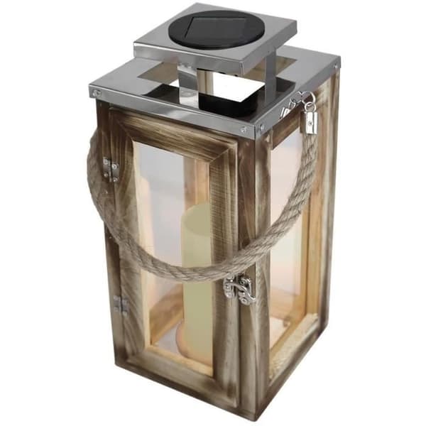 Solar lantern - LUMISKY - OAKY - Ljuseffekt - Varmvit LED