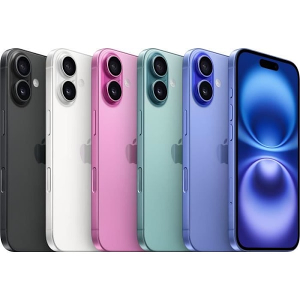 APPLE iPhone 16 128GB Svart