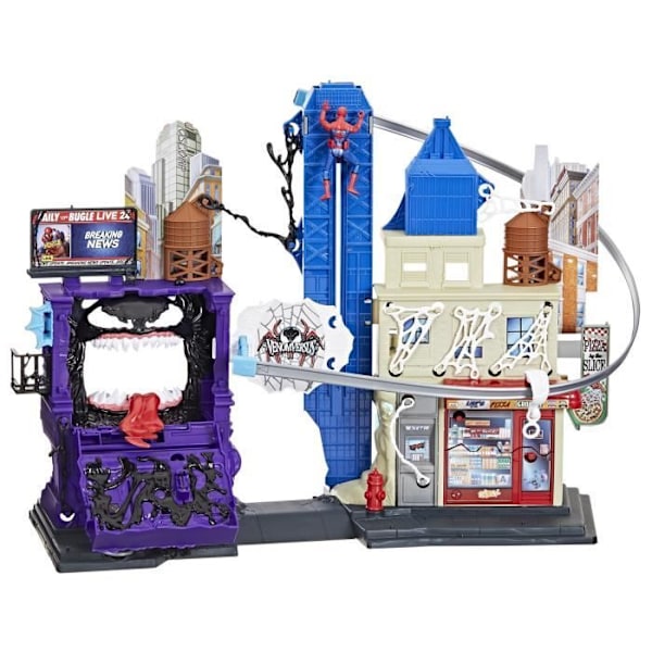 Spiderman Web-Slinger City, Barnlekset, Marvel Spider-Man VenomVersus, Ålder 4+