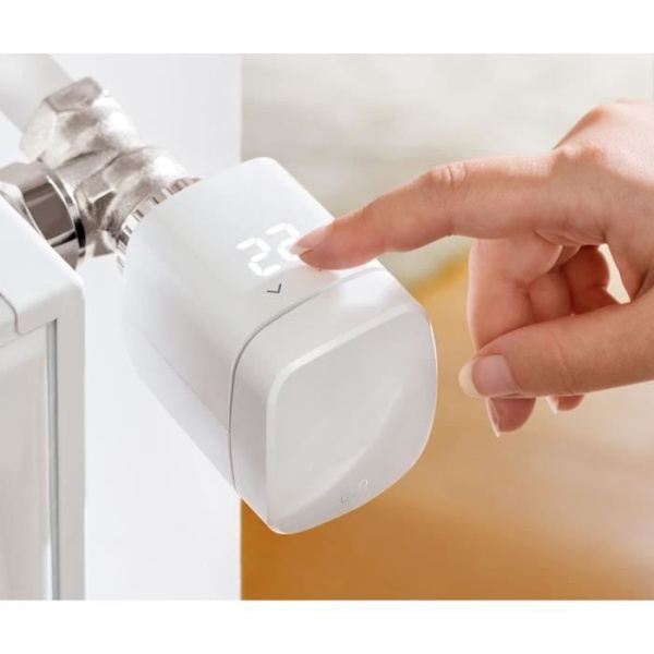 Intelligent Radiator Valve Eve Thermo - Apple HomeKit Technology and Bluetooth Thread Autonomous Programs