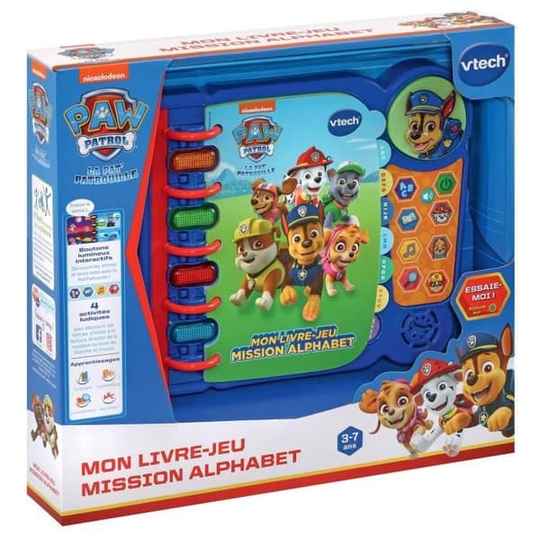 VTECH PAW PATROL - MY MISSION ALPHABET GAMEBOOK