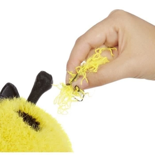 Fluffies Stuffiez - ASMR-plysch att anpassa - Bee/nyckelpiga - Fyllning för att ta bort och upptäcka en annan karaktär - Des