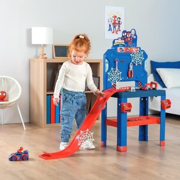 SMOBY - Spidey Arbetsbänk - från 3 år