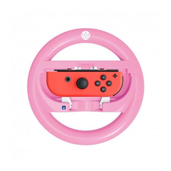 Racingratt - Nintendo Switch 2 - Hori - Mario Kart World Joy-Con - Persikomönster - Rosa