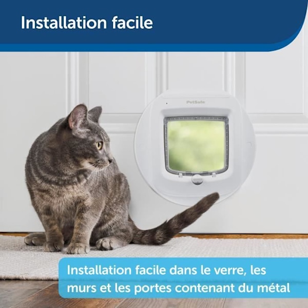 PETSAFE kattlucka installationsadapter - Brun