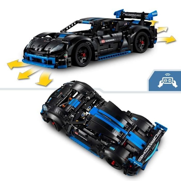 LEGO Technic 42176 Porsche GT4 e-Performance racingbil - Fjärrstyrd modell