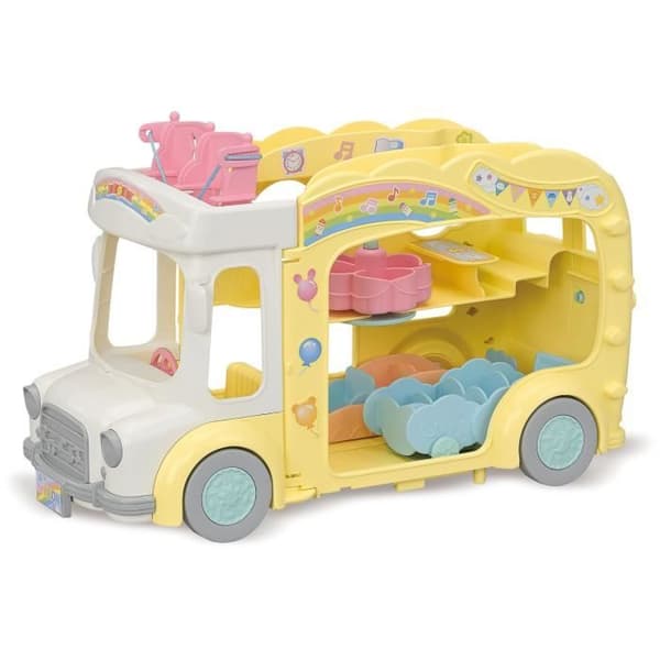 SYLVANIAN FAMILIES 5744 - Bussen och dess lekplats