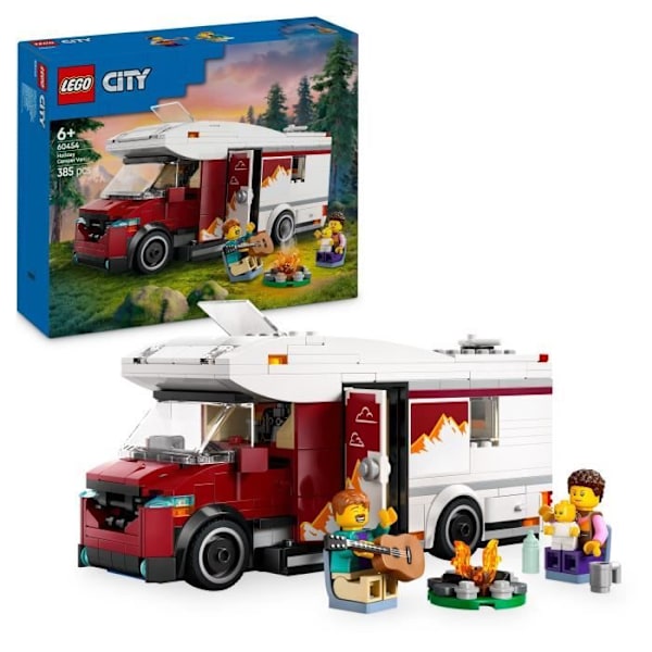 LEGO City 60454 Äventyrshusbil - Byggleksak för pojkar från 6 år och uppåt