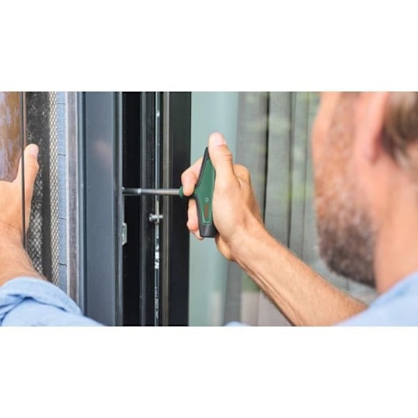 Bosch T-handtag skruvmejsel (max. vridmoment 46 Nm långt handtag 100 mm T-handtag Softgrip ergo.)
