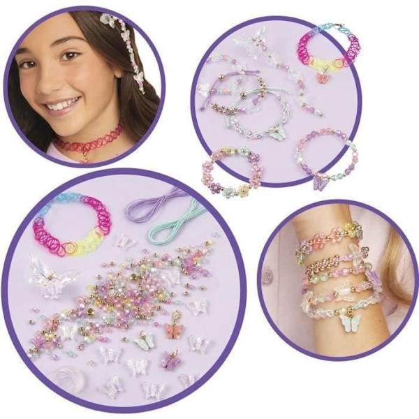 Smyckesskapande spel - LANSAY - 41323 - Make It Real - Bijoux Papillon