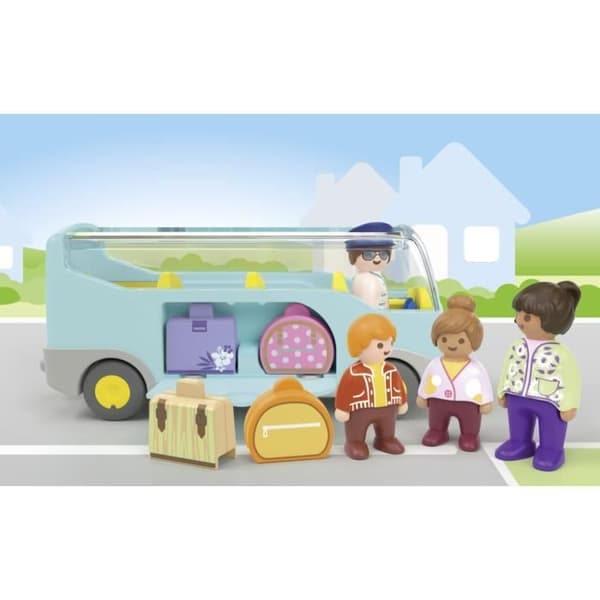 PLAYMOBIL Junior 71682 Resebuss, Ålder 12 månader