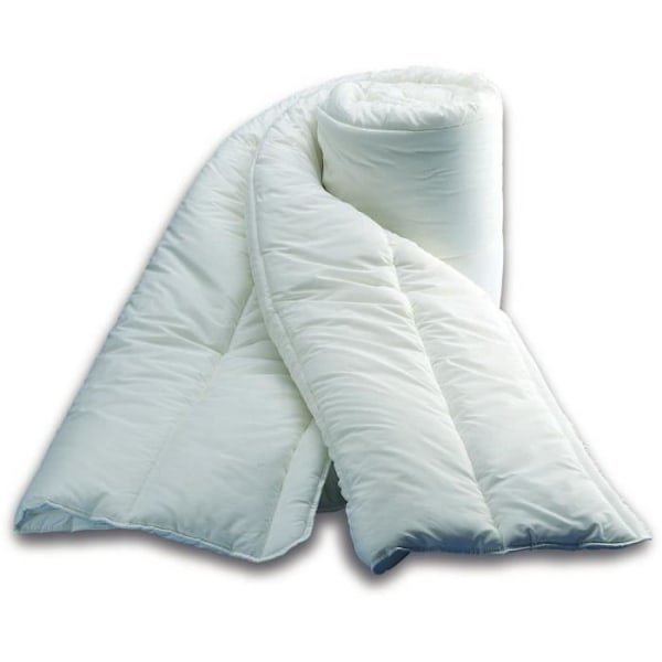 Speciellt gosigt täcke - Tempererat - 140 x 200 cm - 250 g/m² - Vit