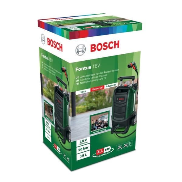 Bosch batterifri exteriörrengörare