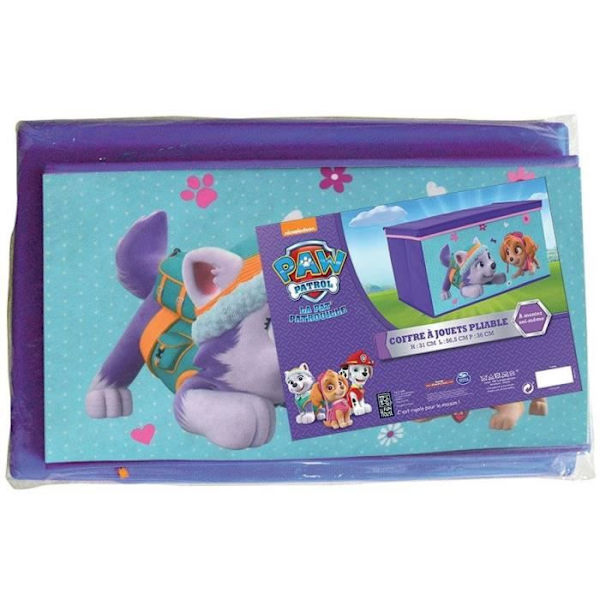Fun House Paw Patrol flicka fällbar leksakskista för barn