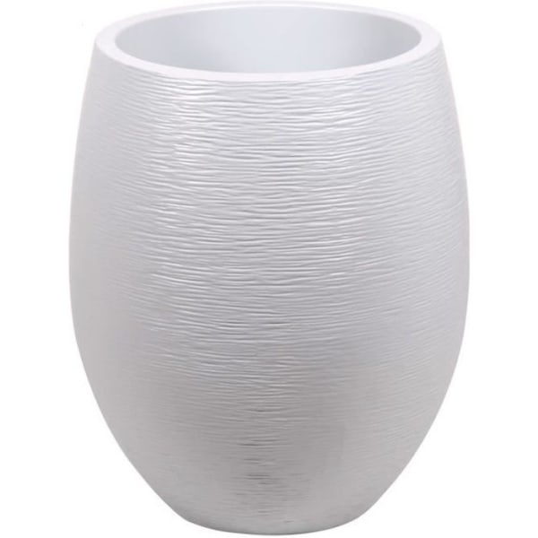 EDA Round Pot Graphit Ø50cm - Kapacitet 53L - Cenguse White
