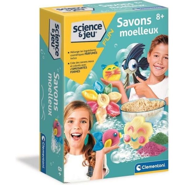 Clementoni - Science & Game - Mjuka tvålar