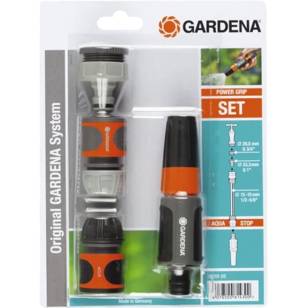 GARDENA - 15mm Basic Tap Kit
