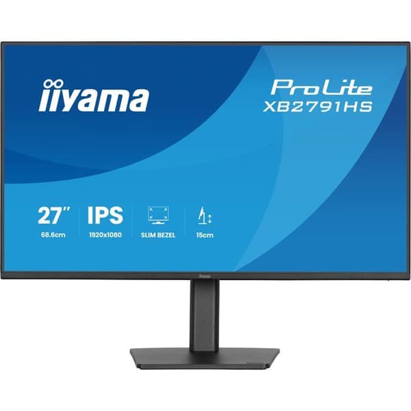 PC-skärm - IIYAMA - 27 - Full HD 1920x1080 - 120Hz - IPS - 1ms - PROLITE