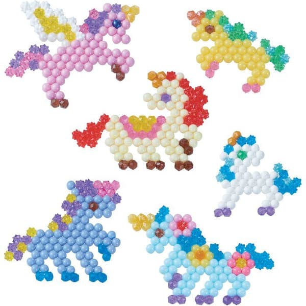 Enhörningsvänner-kit - AQUABEADS - 800 pärlor - Från 4 år