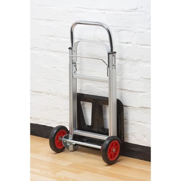 Vikbar vagn i aluminium 90 kg MEISTER