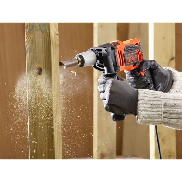 Slagborrmaskin - BLACK & DECKER - BEH850K - Elektrisk - 2 hastigheter - 850W