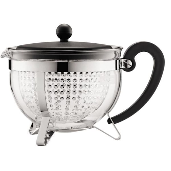 BODUM CHAMBORD Akrylfilter tekanna 1,3 l Svart
