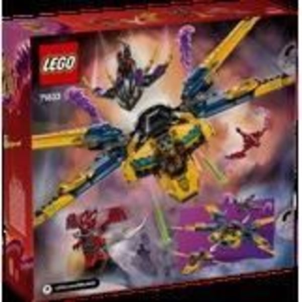 LEGO NINJAGO 71833 Ras och Arins superstormplan - Byggspel för 8 år