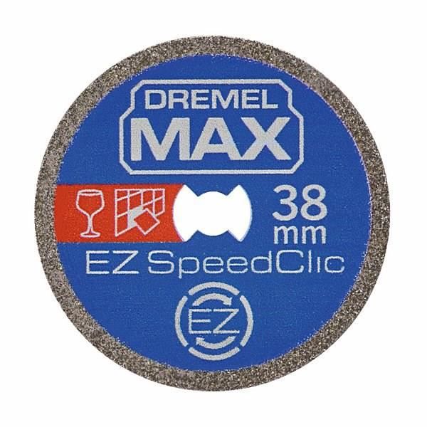 Dremel Max S545 EZ SpeedClic diamantblad med hög hållbarhet - ø38 mm hårda material