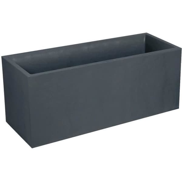 Eda Bac Jardiniere Volcania 100 x 40 x 40 cm - 97,6 l - Anthracite Grey