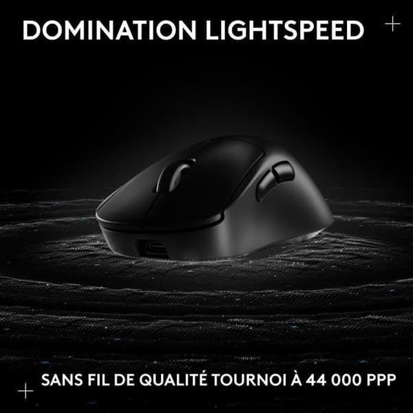 Gamingmus - trådlös - Logitech - G Pro X Superlight 2 DEX - Svart