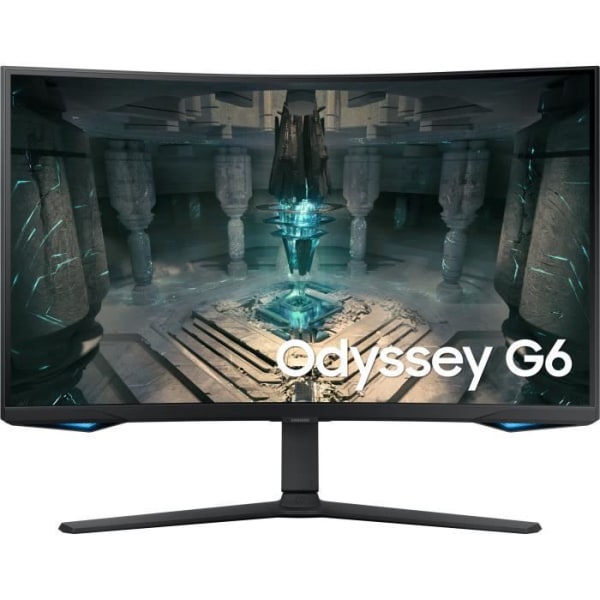 Curved Gaming PC -skärm - Samsung - Odyssey G6 - G65B S32BG650EU - 32 '' WQHD - VA - 1 MS - 240Hz - HDMI / DisplayPort - Freesync